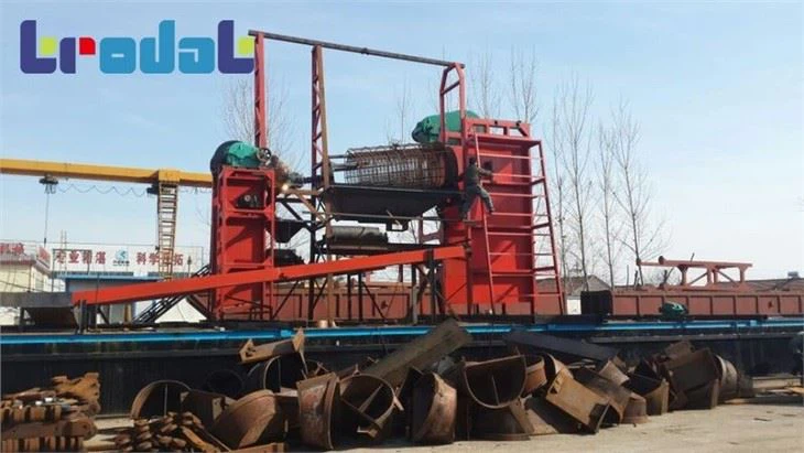 Ladder Chain Bucket Dredge